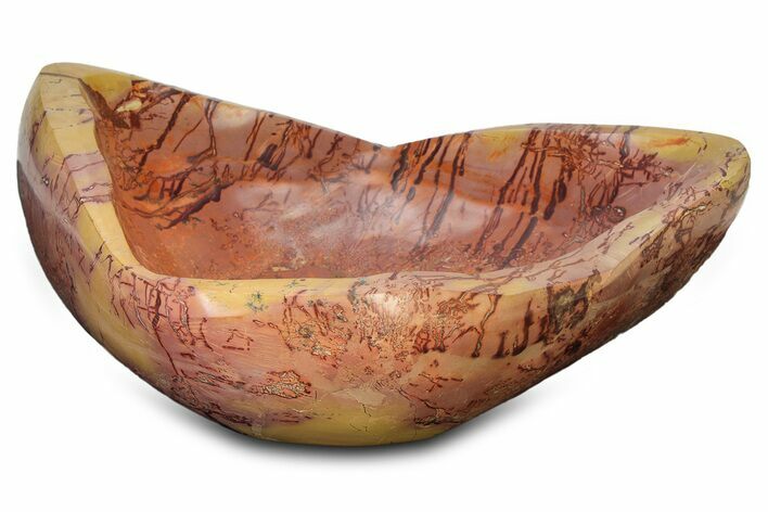 Polished Saharan Desert Jasper Bowl - Morocco #326923